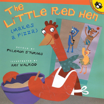 Little Red Hen Makes a Pizza book cover